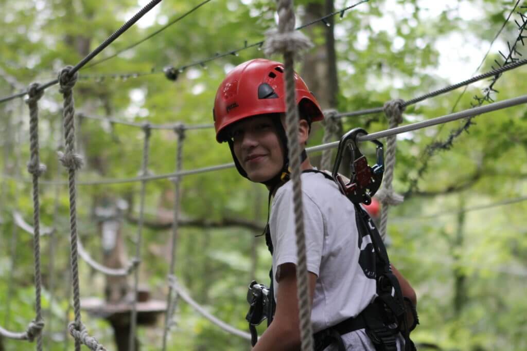 Participant starts adventure element