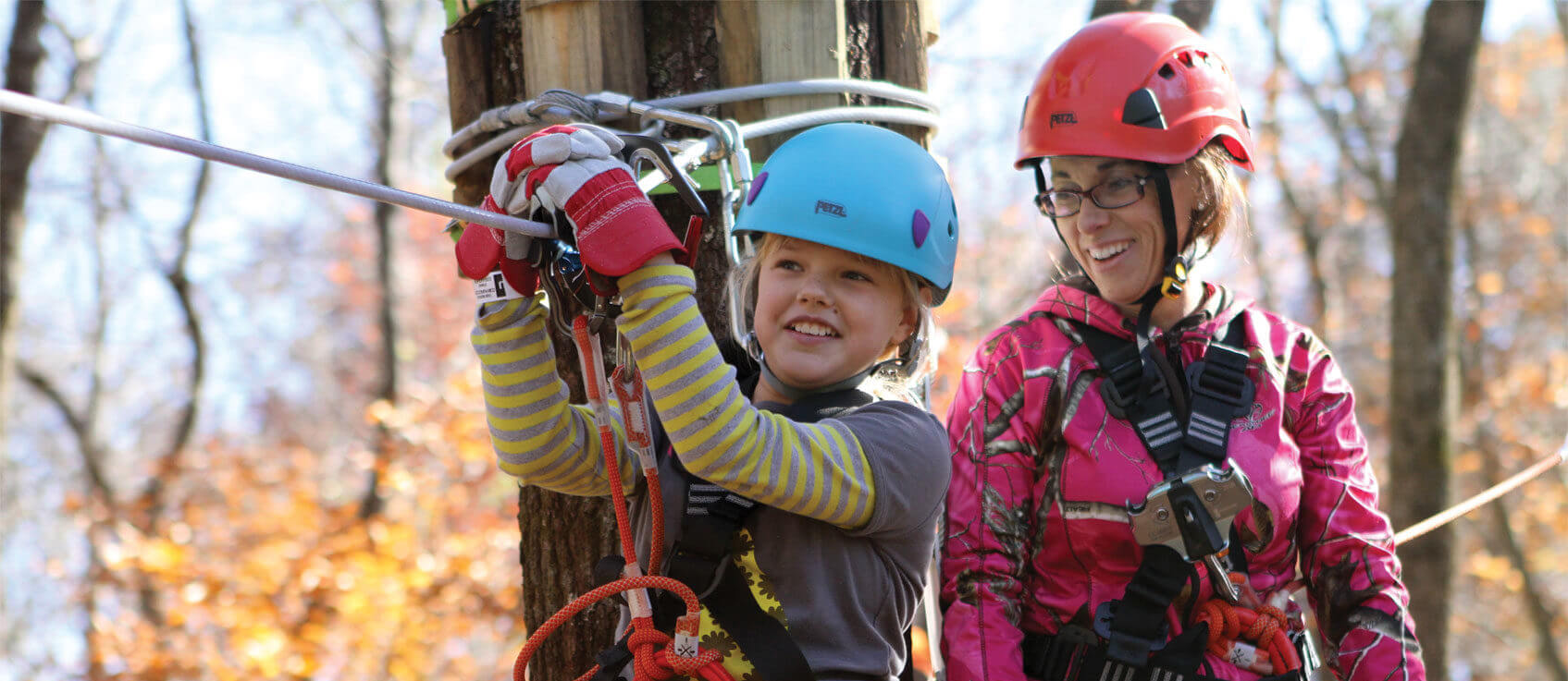 mother daughter zipline